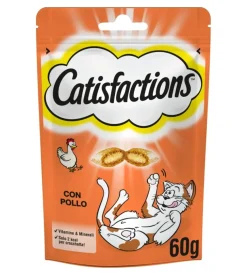 Catisfaction - snack per gatti pollo 60 gr