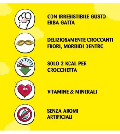 Catisfaction - snack per gatti erba gatta 60 gr