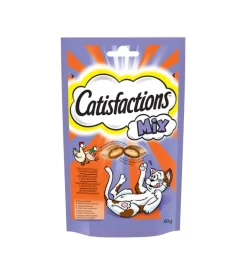 Catisfaction mix con pollo e anatra - 60 grammi.