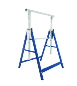 Cavalletto da lavoro easy system con portata massima 200 kg 68x58xh80/130 cm