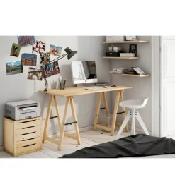 Cavalletto in pino massiccio 53x35x75 cm