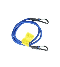 Cavo elastico ΓΈ 8 x 1500 mm. con ganci in alluminio a moschettone 2 pz.