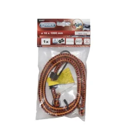 Cavo elastico ø 10 x 1000 mm. con ganci a uncino plastificati
