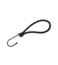 Cavo elastico di serraggio chiuso ΓΈ 6 con gancio acciaio plastificato 10 pz.