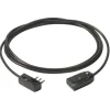 Cavo prolunga 3 metri nero 3g0,75+spinapiatta - vimar.