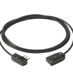 Cavo prolunga 5 metri nero 3g0,75+spinapiatta - vimar.