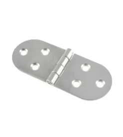 Cerniere a biscotto in ferro zincato 30 x 80 mm. 2 pz.