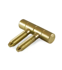 Cerniere per infissi "anuba" in ferro ottonato ø 11 mm. 2 pz.