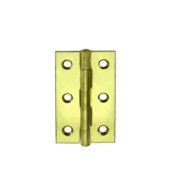 Cerniere strette 41 x 80 mm. - zincate giallo - 1 pz.