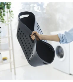 Cesta portabiancheria "jona" colore blu da 39 litri