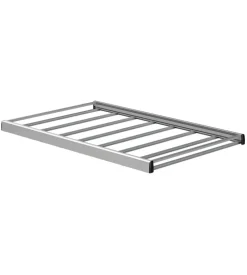 Cesta portapacchi per auto e veicoli commerciali nordrive krs-07 kargo rack compact - 120x115x7 cm  nkr0601