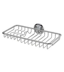 Cestino portasapone/spugna cromo