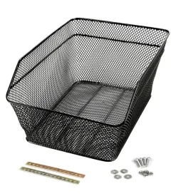 Cestino posteriore retinato per bicicletta lampa in metallo - 94534