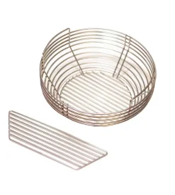 Cesto carbone per barbecue kamado bono "media" 31x31x17 cm