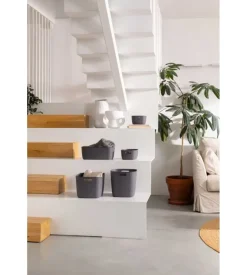 Cesto portaoggetti keter "curver softex m" antracite, 12,5 litri