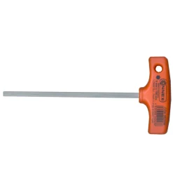 Chiave esagonale manico a t 8 mm.