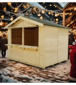 Chiosco in legno da esterno habrita 