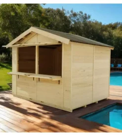 Chiosco in legno da esterno habrita 