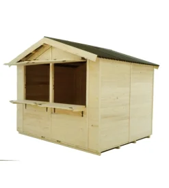 Chiosco in legno da esterno habrita "sylva 3024" 315x274x240 cm