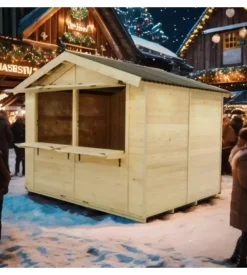 Chiosco in legno da esterno habrita 