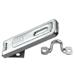 Chiusura portalucchetto 120 x 25 mm. - zincato