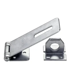 Chiusura portalucchetto 75 x 29 mm. - zincato