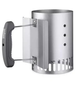 Ciminiera di accensione compatta weber "rapidfire " per barbecue a carbone