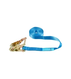 Cinghia di ancoraggio 1500 kg. 27 mm. x 5 mt. con tenditore