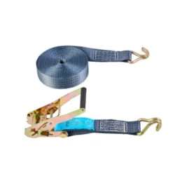 Cinghia di ancoraggio 4000 kg. con tenditore e cinghia con gancio 50 mm. x 12 mt.