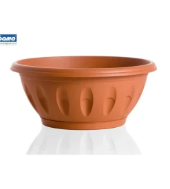 Ciotola alba d. 30 terracotta