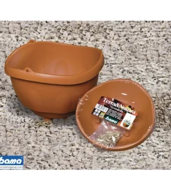 Ciotola gondola c g. catenella terracotta