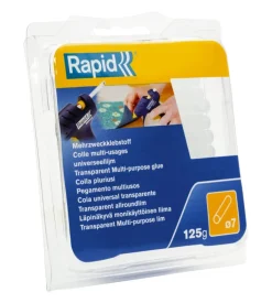 Colla diametro 7 trasparente blister 125 gr.