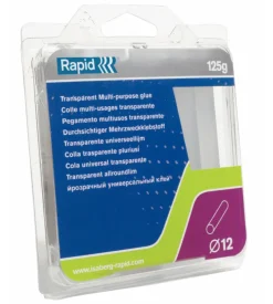 Colla diametro 12 trasparente blister 125 gr.