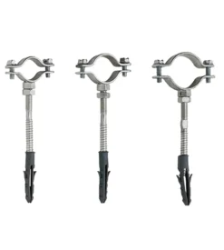 Collare per tubi zincato 3/8