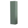Colonna pensile sospesa decor bagno "canaletto" con 1 anta colore verde salvia, 35x28x138 cm