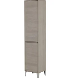Colonna porta biancheria rovere chiaro 40x35x183 cm