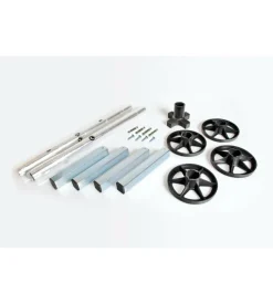 Colonna porta cerchi e pneumatici per auto lampa in acciaio - 15956