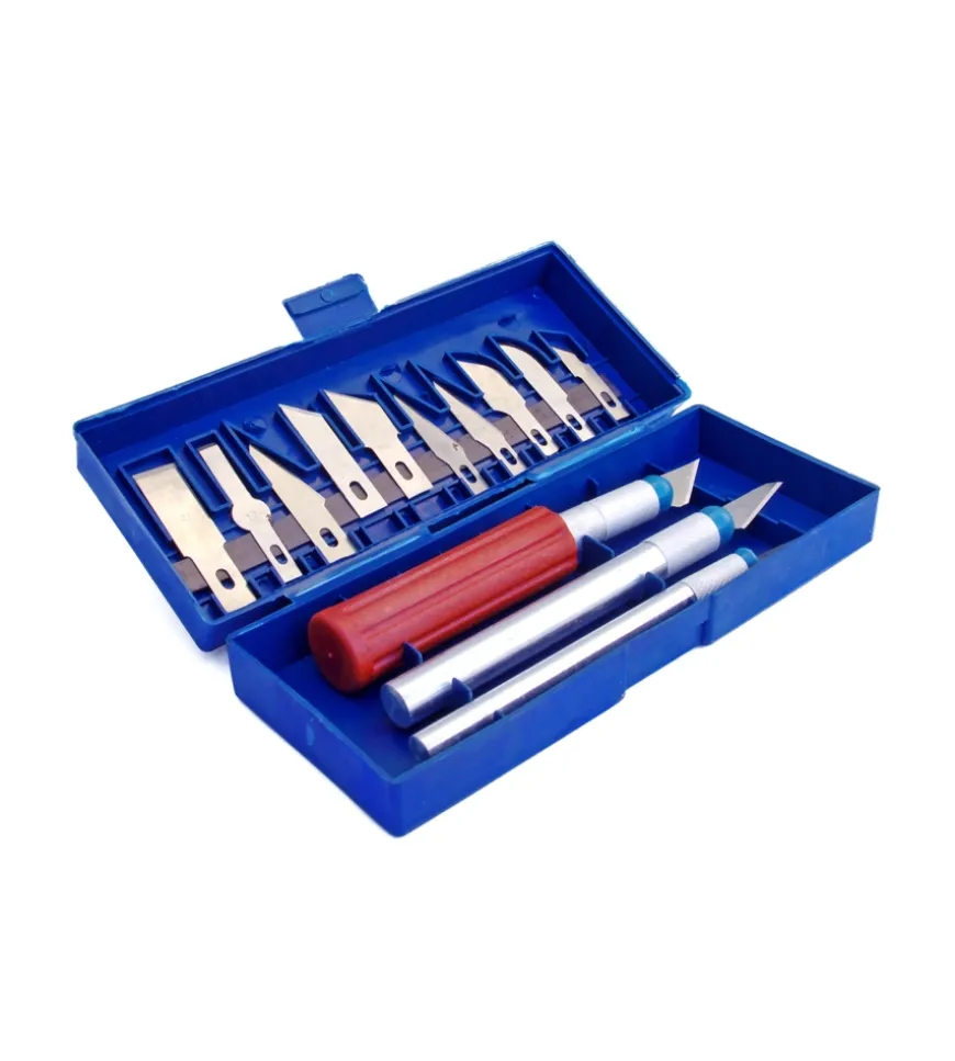 Coltelli tagliabalsa + accessori serie 16 pz.