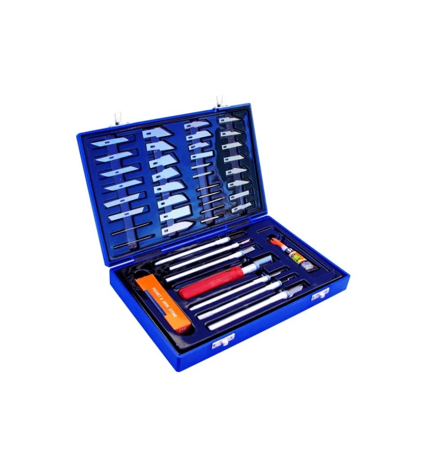 Coltelli tagliabalsa + accessori serie 50 pz.