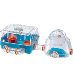 Combi 2 gabbia per criceti 79,5 x 29,5 x 26,3 cm - ferplast.
