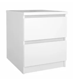 Comodino 2 cassetti 