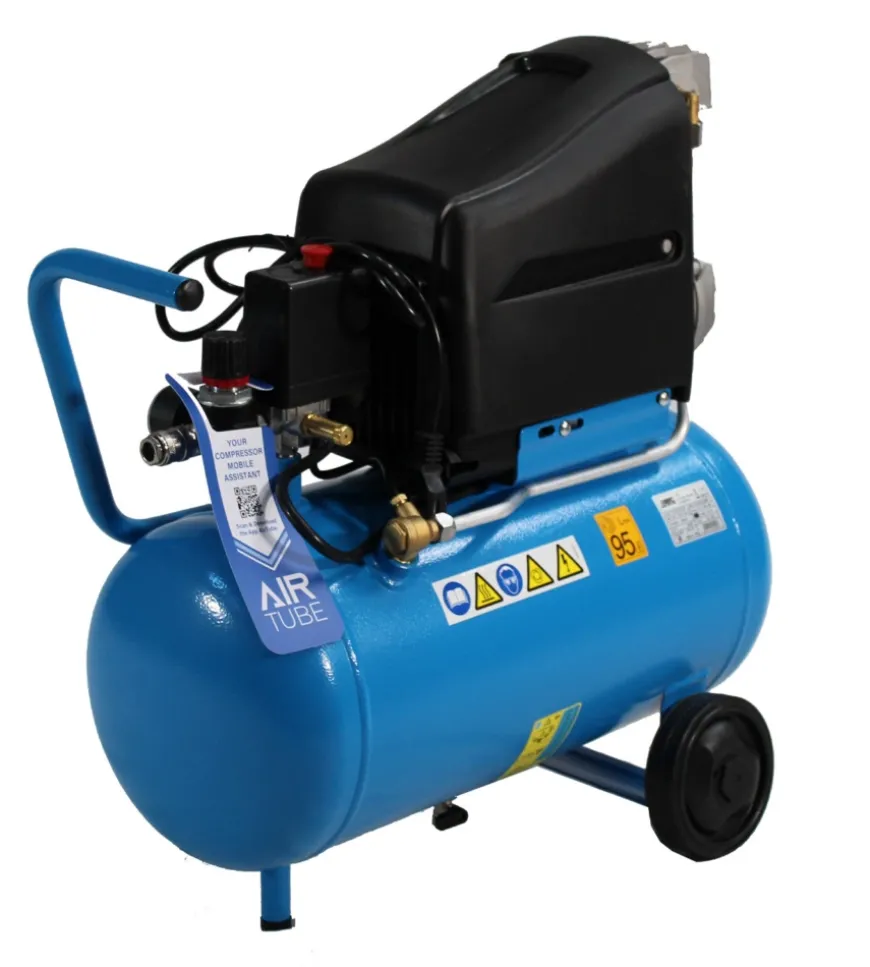 Compressore aria lubrificato abac "pole position l20" 24l 2hp