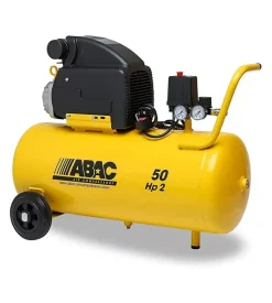 Compressore aria lubrificato abac "monte carlo b20" 50l 2hp