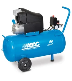 Compressore aria lubrificato abac "monte carlo l20" 50l 2hp