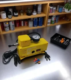 Compressore aria portatile system+ 12v/220v