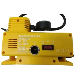 Compressore aria portatile system+ 12v/220v