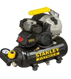 Compressore aria portatile lubrificato stanley "futura range hy 227/8/6e" 6l 2hp