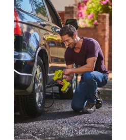 Compressore aria portatile a batteria ryobi 