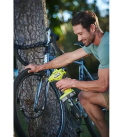 Compressore aria portatile a batteria ryobi 