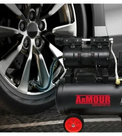 Compressore aria silenziato armour&danforth 24 l 1 hp